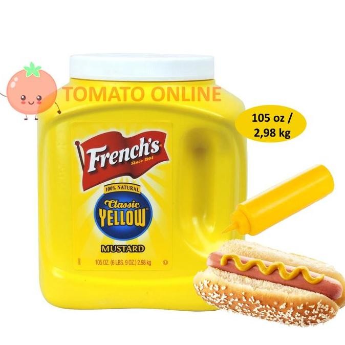 

French French'S Classic Yellow Mustard 105 Oz 105Oz / 2,98 Kg 2,98Kg