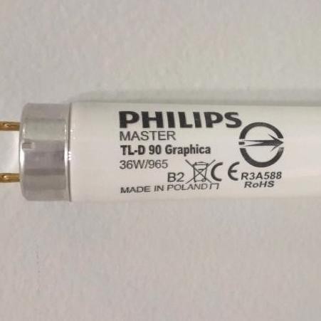 Tersedia LAMPU PHILIPS MASTER TL-D 90 GRAPHICA 36W/965