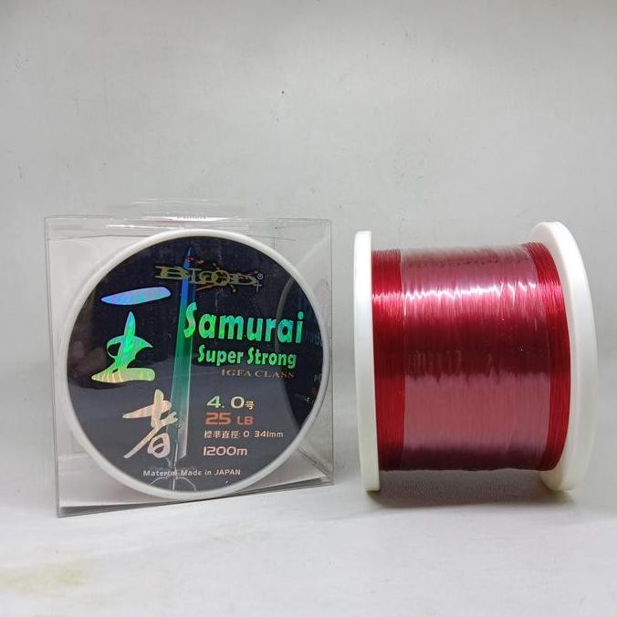 Tersedia TALI BLOOD SAMURAI | SENAR PANCING
