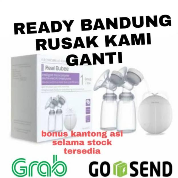 Pompa Asi Elektrik Real Bubee / Breast Pump Electric Pompa Asi Elektrik Dua Botol Asi | Real Bubee B