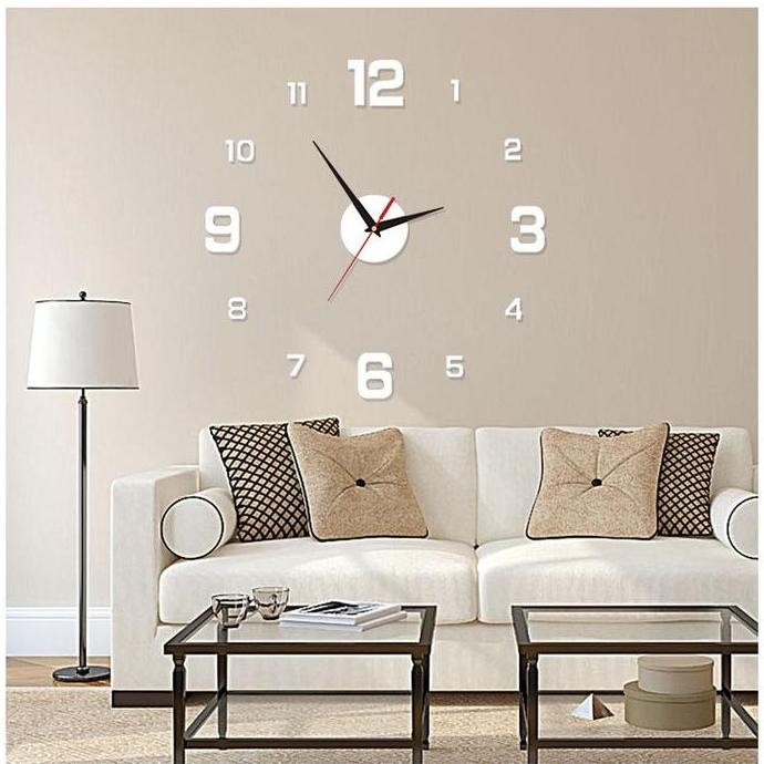 ready Jam Dinding Jumbo 1 Meter Jam Raksasa