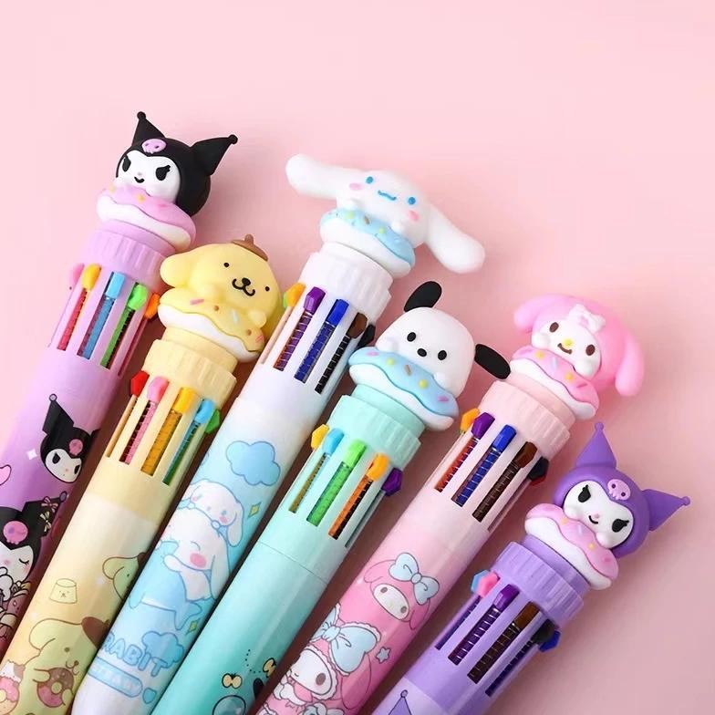 

Promo Pulpen 10 Warna Bermotif Sanrio Kuromi , Melodi , Cinamonroll, Pompompurin Lucu/Pulpen/Pulpen Anak Anak