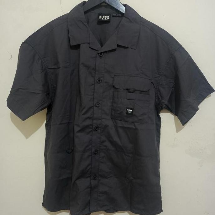 baru Kemeja lengan pendek Eiger SS Crosstown navy murah