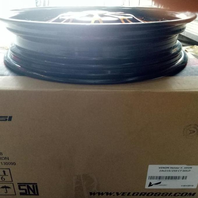 VELG ROSSI TAPAK LEBAR MOTOR YAMAHA XEON UKURAN 215/250 RING 14