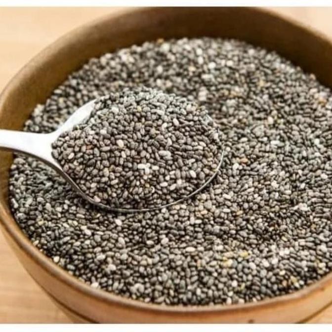 

Promo Organic Black Chia Seed 1 Kg Organik