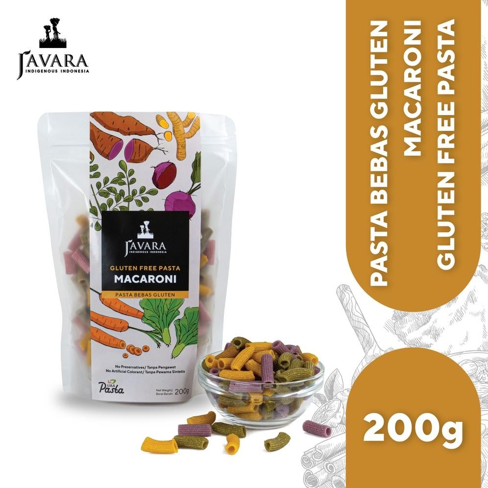 

ready Javara Gluten Free Pasta Macaroni- Pasta Bebas Gluten 200g murah