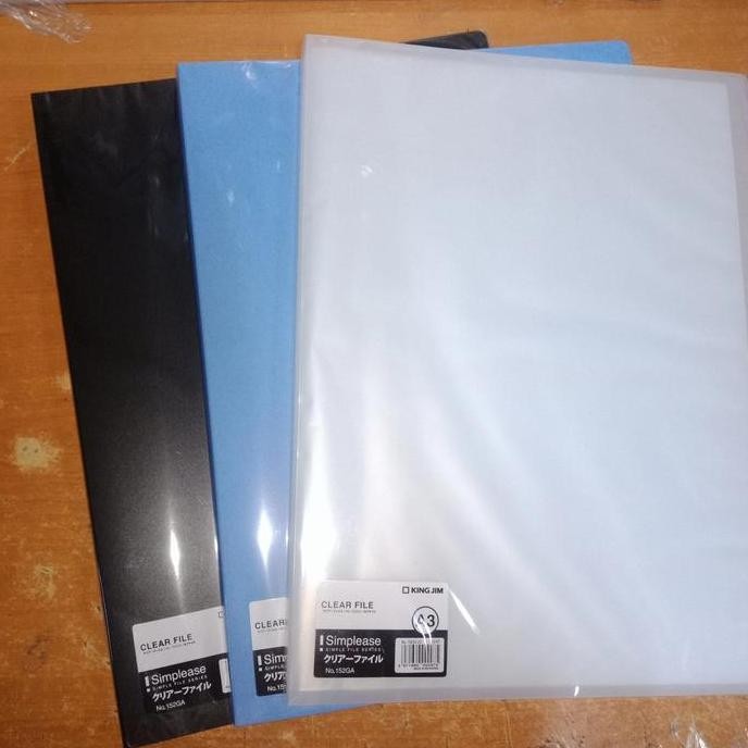 

Clear File King Jim A3 152GA Portrait/ Clear Holder A3 berdiri MURAH