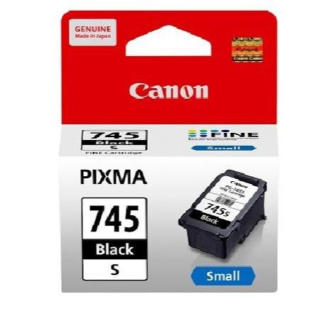 Tinta Canon PG745S PG 745S PG 745 S PG-745S Small Black Original Ink