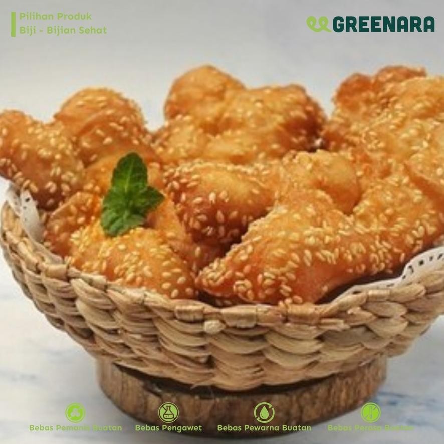 

ready Greenara - Wijen Putih Panggang 1kg / Roasted White Sesame Seed murah
