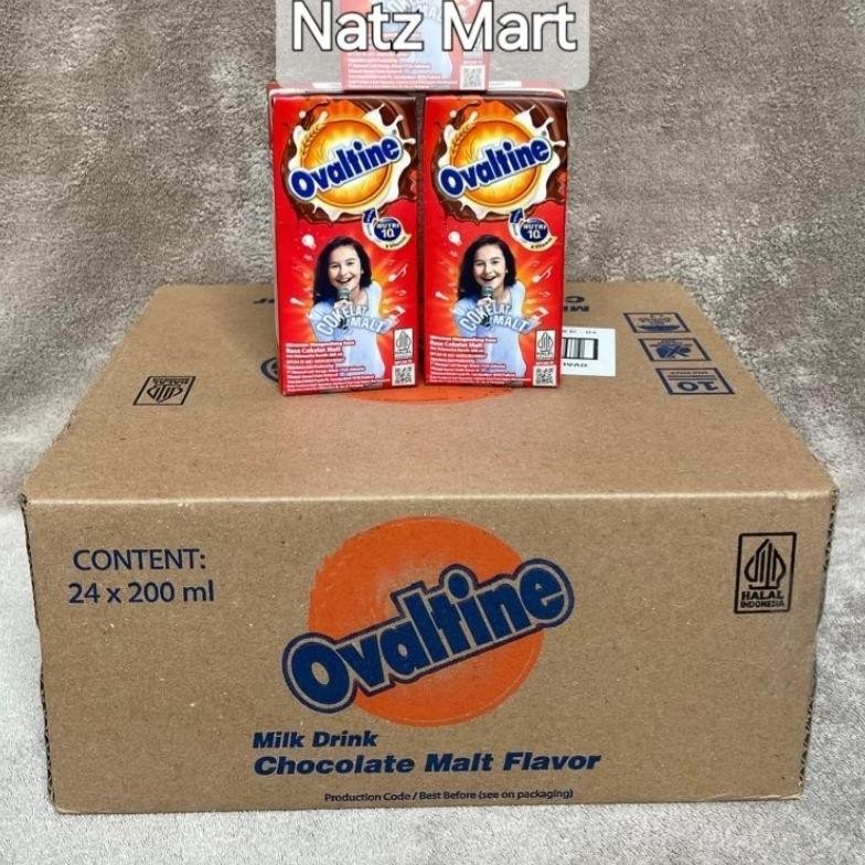 

ready ( 24 200 ml ) OVALTINE Susu UHT Choco Malt 200 Ml murah