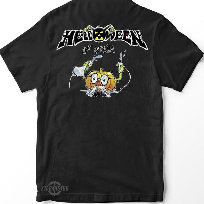 baru Kaos band HELLOWEEN DR STEIN kaos metal rock heloween murah