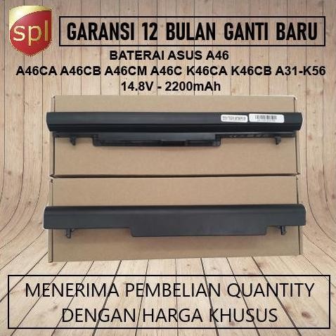 Baterai Asus A46C A46Ca A46Cb A46Cm A46 K46Ca K46Cb K46Cm