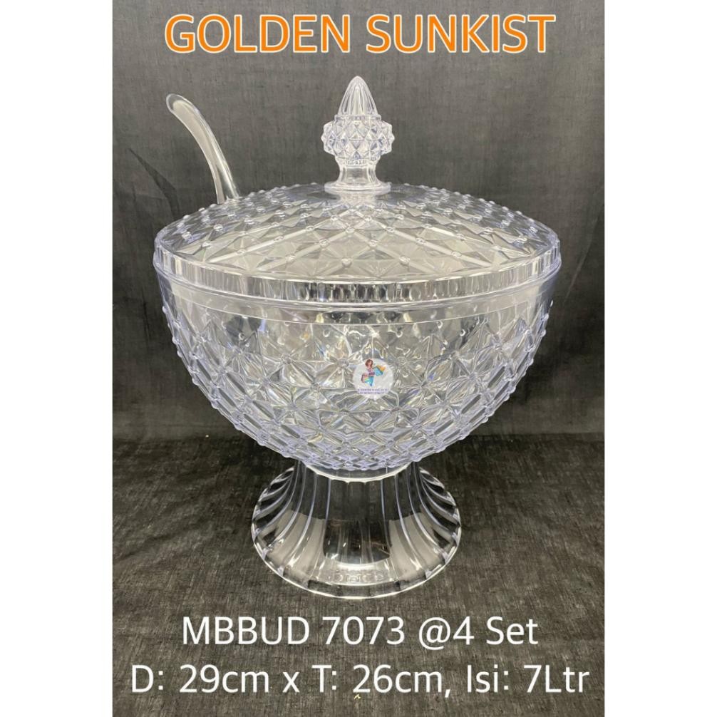 Mangkok Sop Buah Tempat Es Buah Set Gelas Golden Sunkist Trending