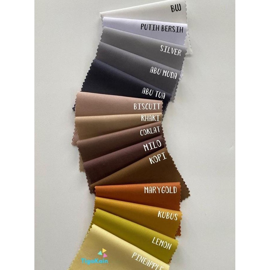 1 Meter Kain Katun Toyobo Fodu Original Import Silky murah