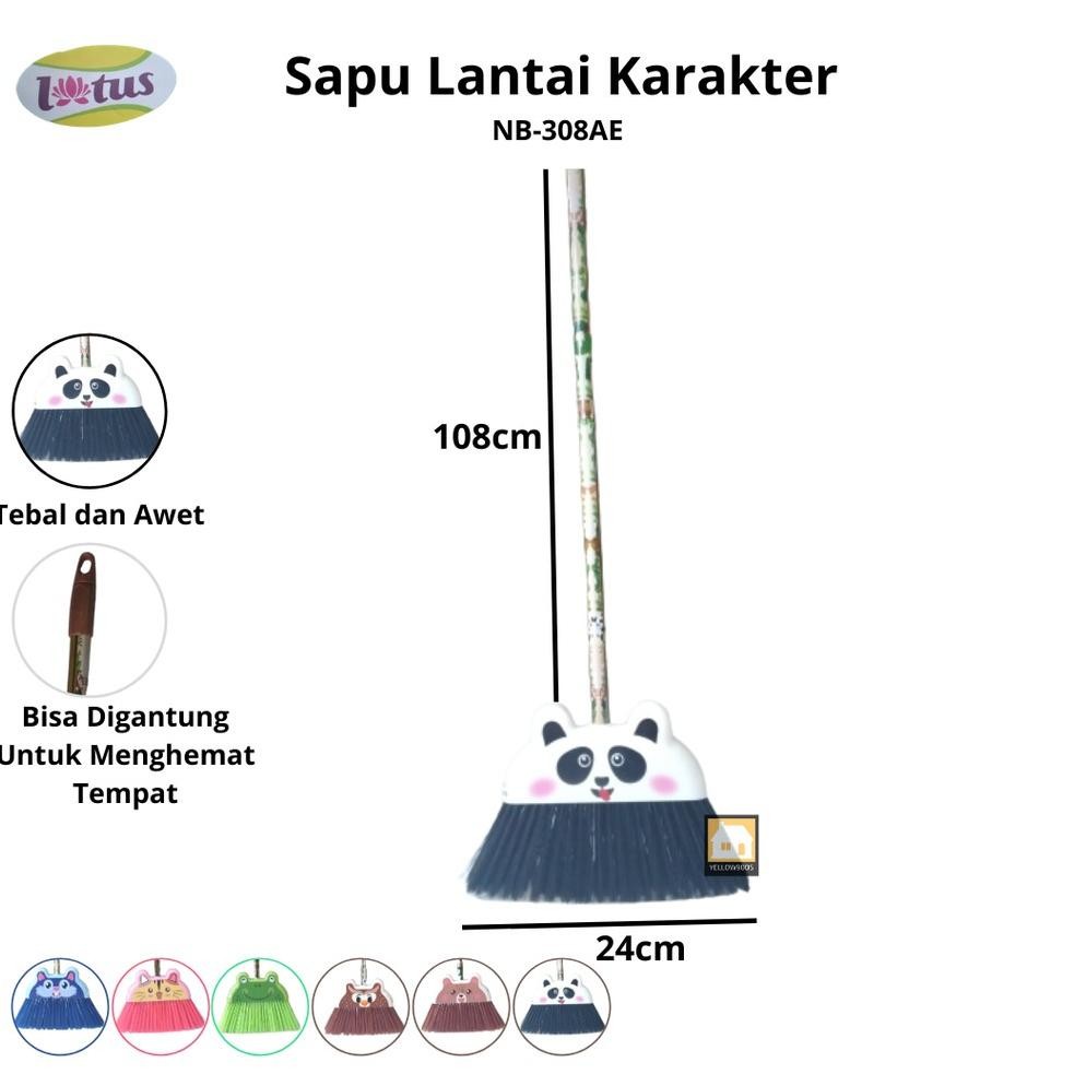 Lotus Sapu Lantai Karakter Nb-308Ae Ready Stok