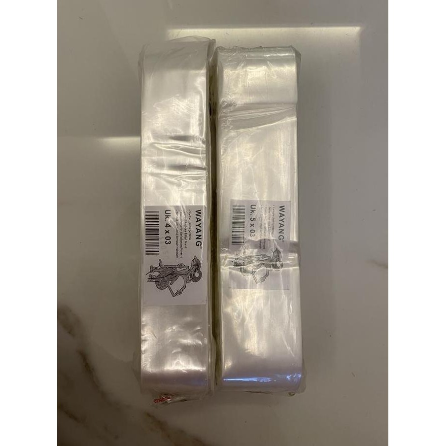 ready stock PLASTIK PP ROLL WAYANG