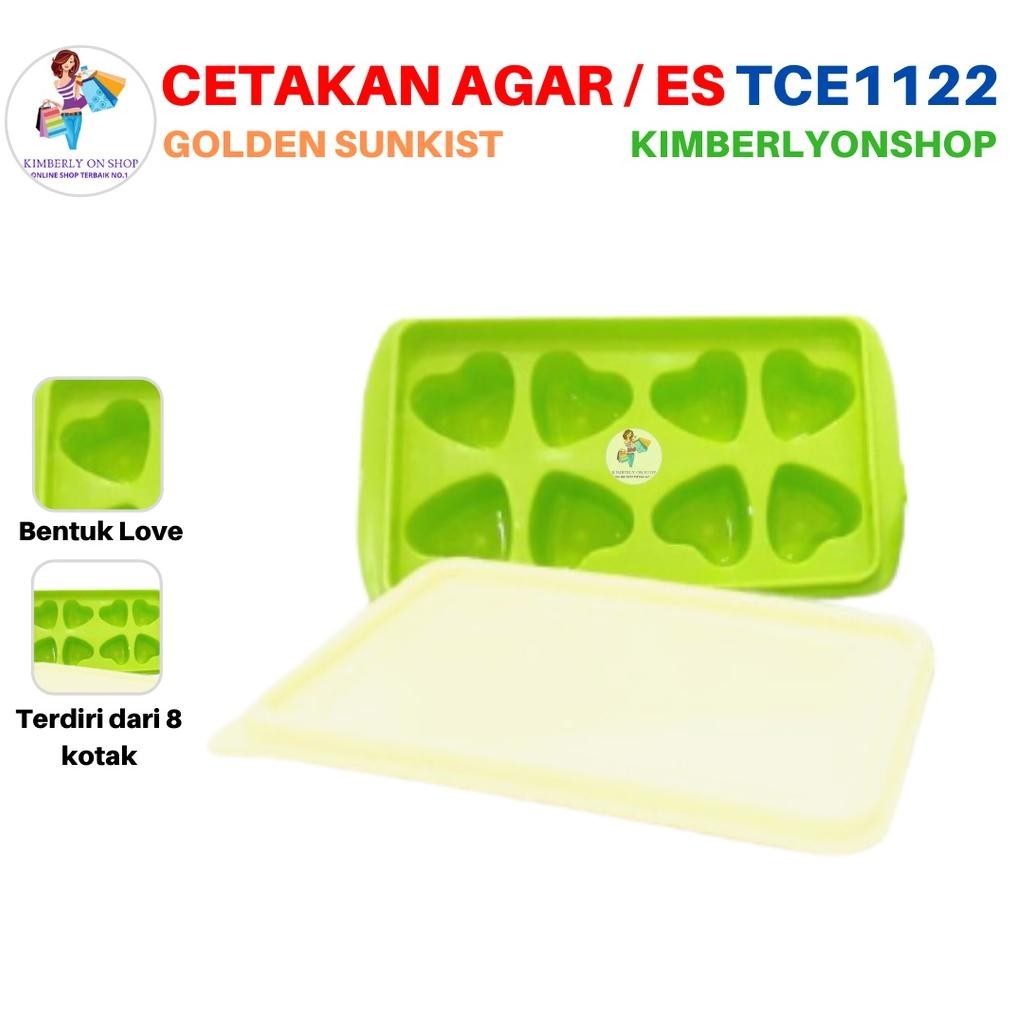 Cetakan Es Love Cetakan Agar Agar Serbaguna Tce 1122 Golden Sunkist Ready