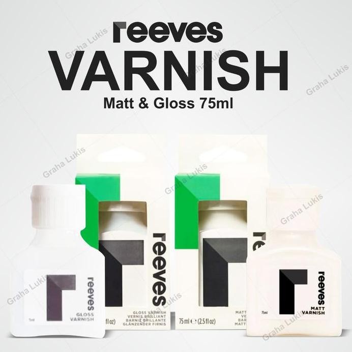 

ready Reeves Acrylic Varnish 75ml - Gloss / Matt