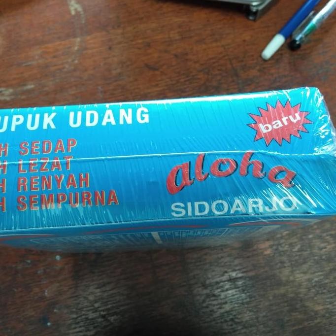 

Grosir Krupuk Udang Aloha Biru