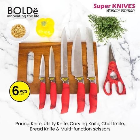 Super Knive Set Wonder Woman Bolde  Spaylater 0%