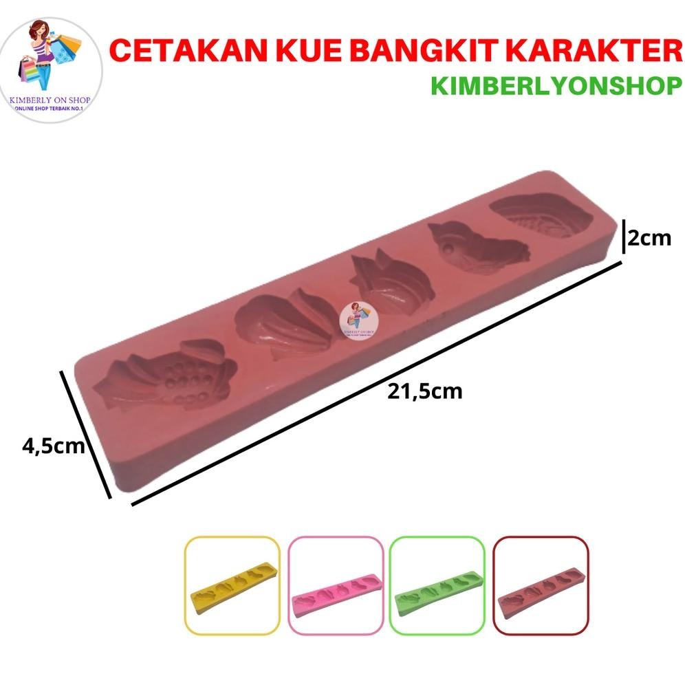 Cetakan Kue Bangkit Plastik Cetakan Kue Nastar Sagu Keju Karakter Baru