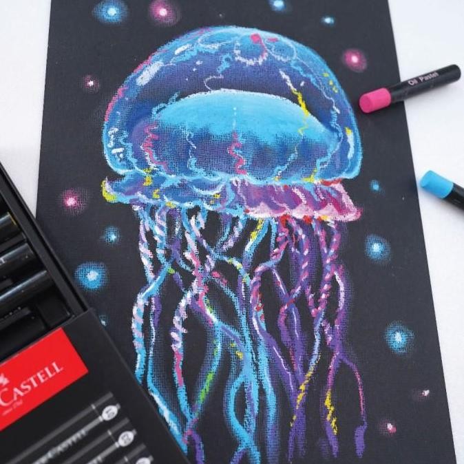 

ready Crayon - Faber Castell Black Edition Oil Pastel