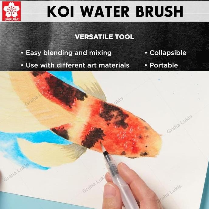 

ready Sakura Koi Water Brush Medium #6