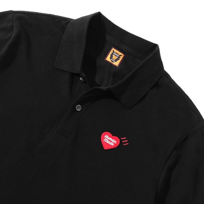 baru Human Made Heart Polo Shirt murah