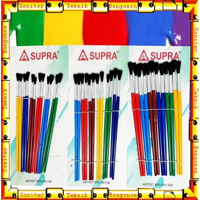 

ready KUAS LUKIS-KUAS LUKIS CAT SUPRA