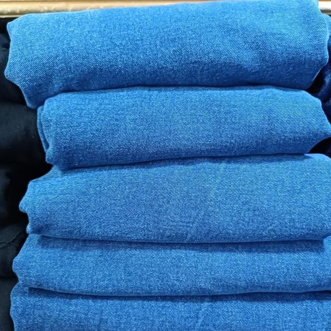 Kain/bahan jeans per 2.5 meter murah