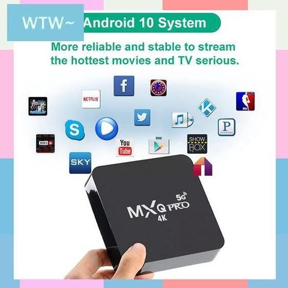 new  alat smart tv android box