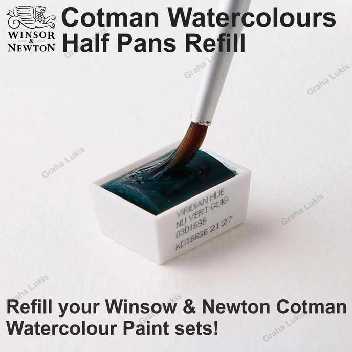 

ready Winsor & Newton Cotman Watercolour Half Pans - Refill