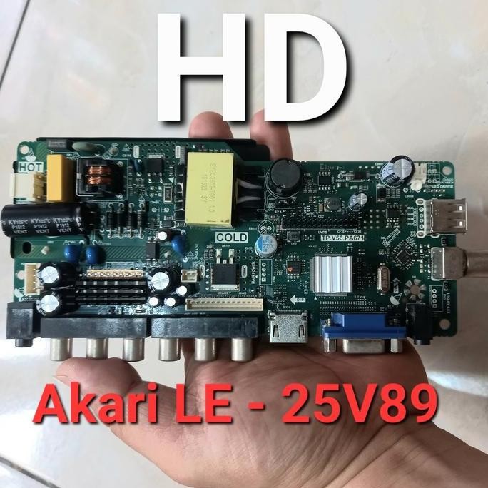 new  MB Mainboard TVLED Akari LE 25V89