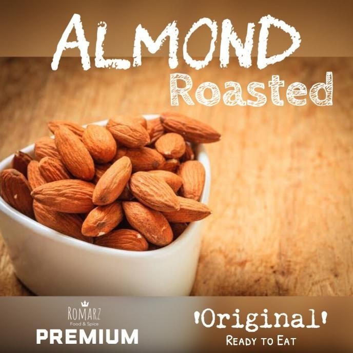 

(Expert) Almond Roasted 1kg Kacang Almond Panggang Kacang Almond Oven 1kg