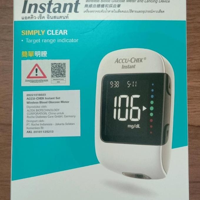 Accu chek instant meter/ Alat Accu Chek Instant ( Hanya alat saja )