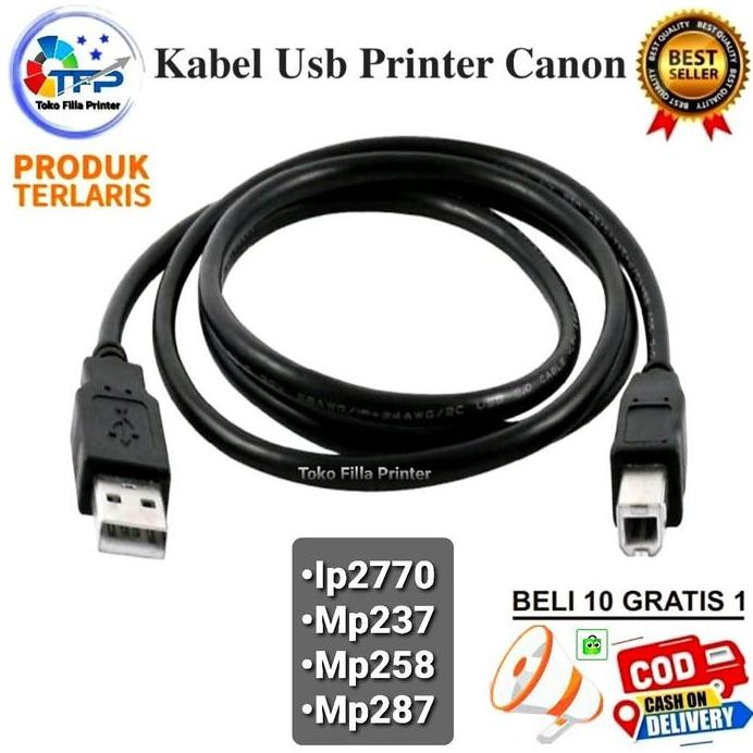 ready Kabel Usb Printer Canon Ip2770 Mp237 Mp258 Mp287