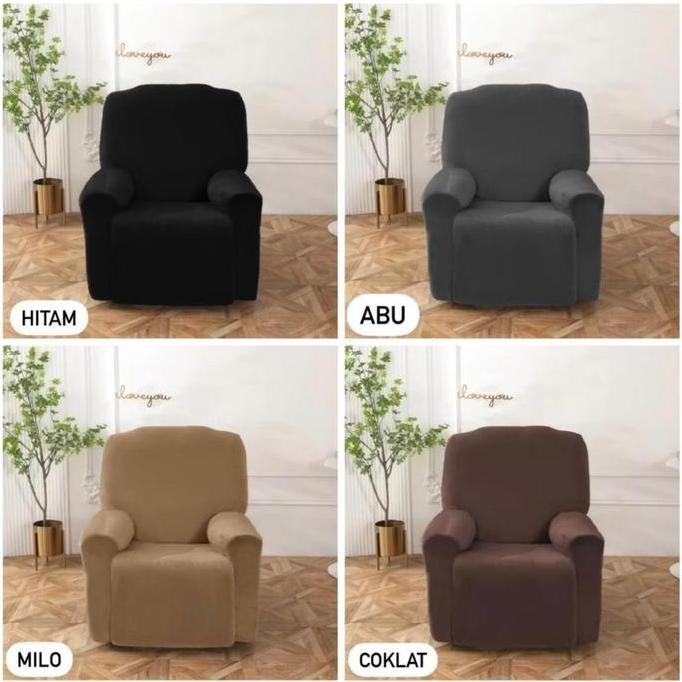 ready sarung sofa reclining / sarung sofa selonjoran / cover sofa reclining