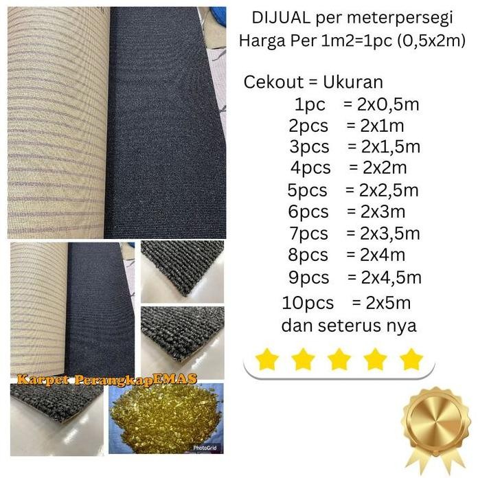 ready Karpet TS NOBEL Karpet perangkap emas karpet tambang emas karpet kantor