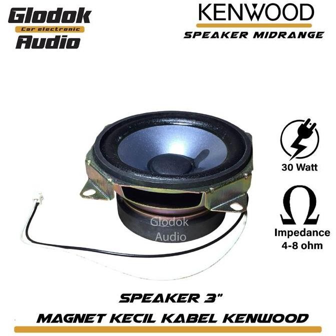 ready Speaker 3 inch 4-8 ohm 30 watt Speaker Bass Vocal kabel / 1pc