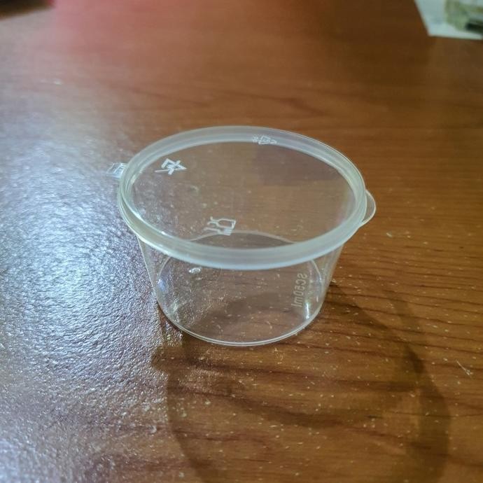 (Expert) CUP SAUS TUTUP SAMBUNG 50ML / CUP SAUS SAMBAL 50ML / CUP SAOS SAMBAL
