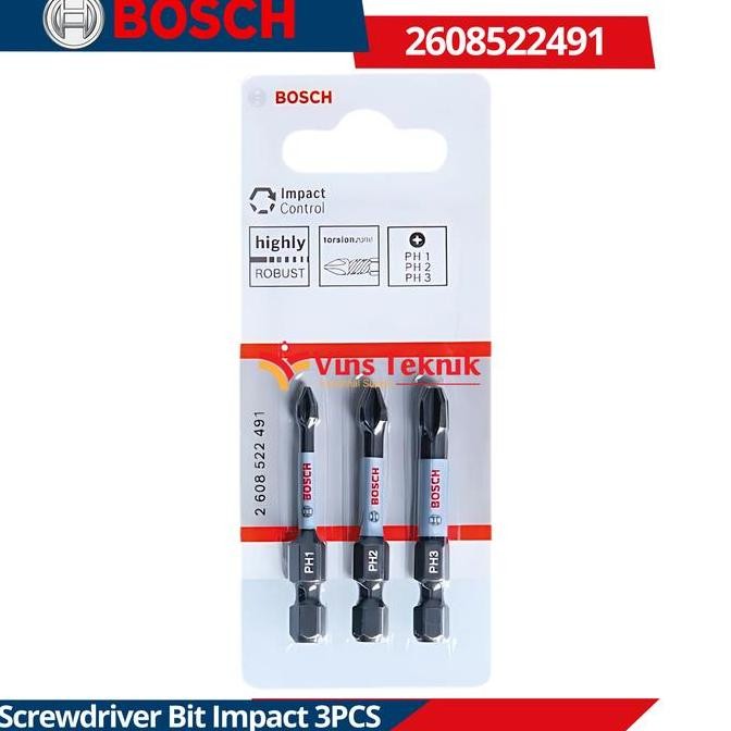 Mata Obeng Screwdriver Bit Impact Set Bosch