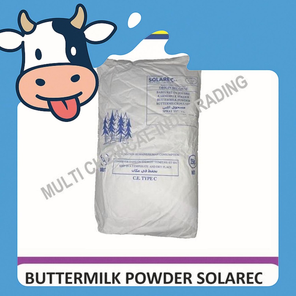 

Terbaru Buttermilk Powder Pure Butter Milk Solarec - 1 Kg