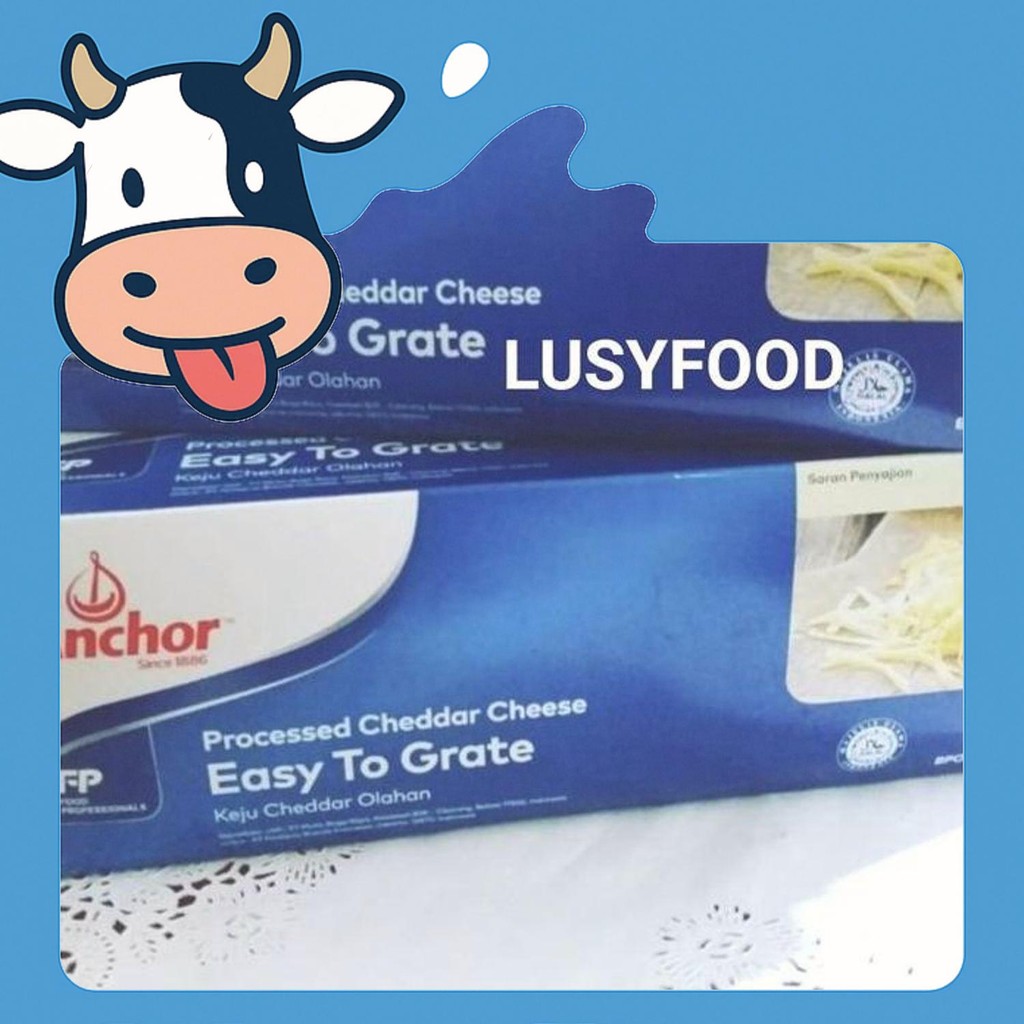 

Terbaru Keju Cheddar Anchor 500Gram