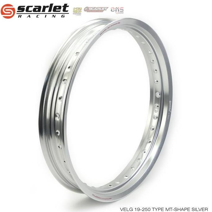 [hitostore]- Scarlet Racing - Velg Pelek Motor RING 19 250 36 Hole