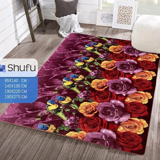 Karpet Malaysia uk 140x190 Shufu murah
