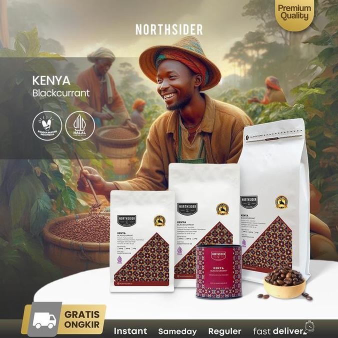 

[[ VELCRO / NORTHSIDER KOPI ARABIKA KENYA BLACKCURRANT FULLY-WASHED COFFEE BEST SELLER