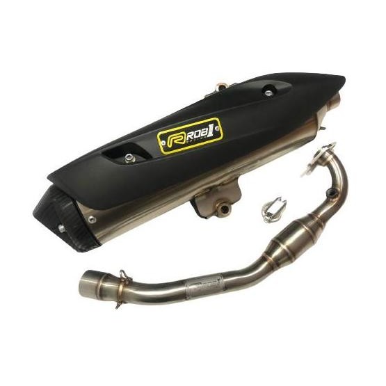 Promo Knalpot Standar Racing Rob1 Rcb1 Power Boom Honda Pcx 160