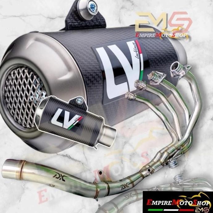 Murah Leovince Lv10 Carbon Fullsystem Zx25 R Zx25R Zx 25 R Zx25Rr Zx4 Knalpot Lv 10