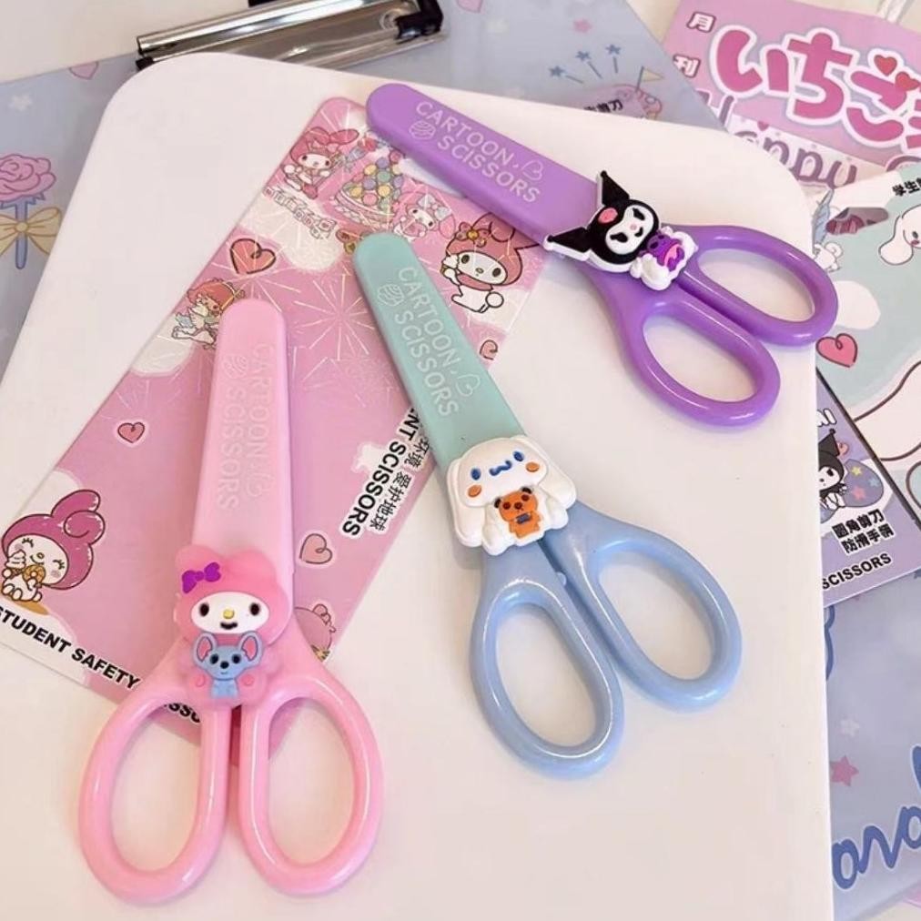 

Promo Gunting Gaya Kartun Sanrio Gunting Anak Diy Gunting Baja Tahan Karat Silikon