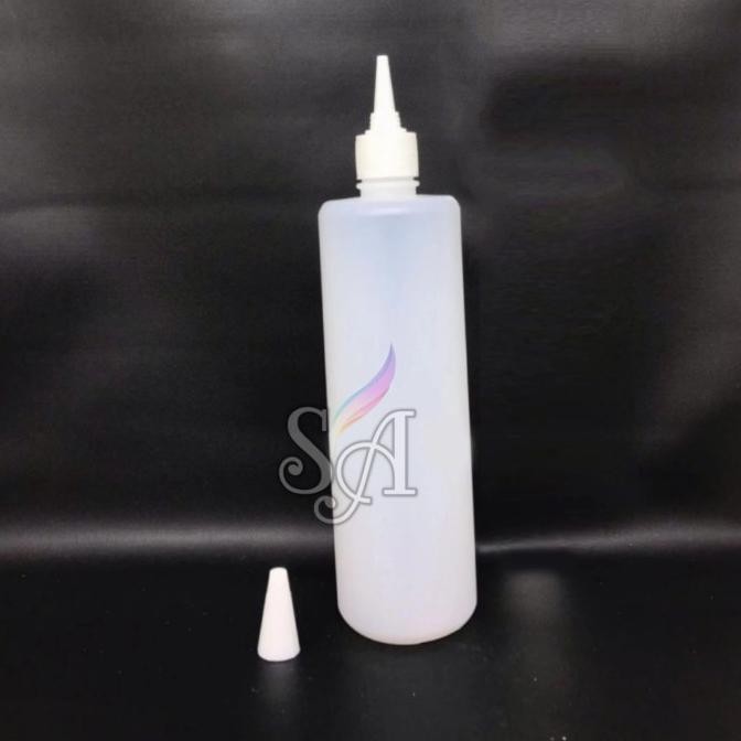 (Expert) Botol Saus Plastik 400ml / Botol Kecap Mayonaise 400ml Natural